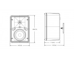 Комплект акустики 2 настенных динамика JBL Control 23-1 | Bluetooth | 2х15Вт